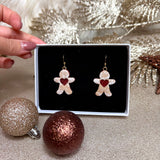 SABLÉS CONFITURE (PAIN D’ÉPICE) - Boucles d'oreilles