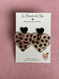 boucles d’oreilles Léopard