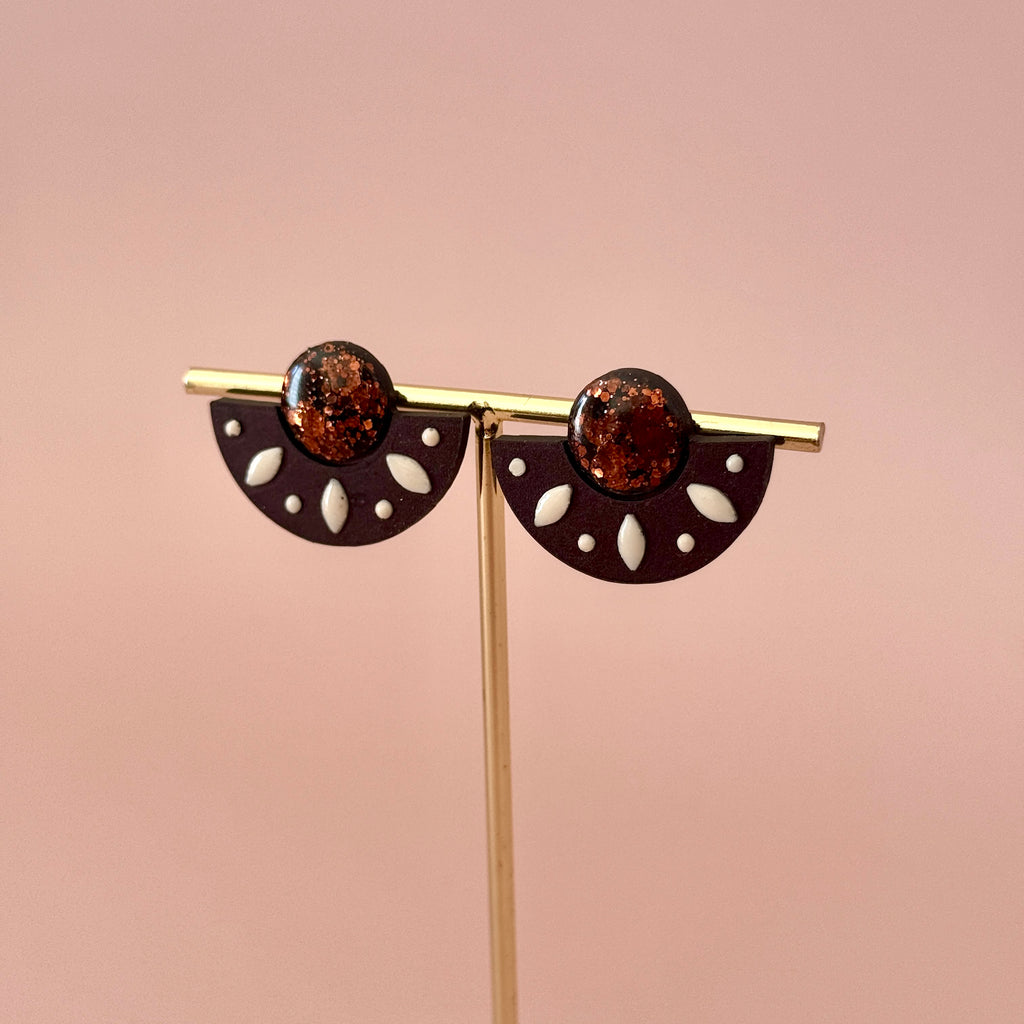 Boucles d’oreilles MAYA (vendues sans créoles)