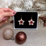 SABLÉS CONFITURE (ETOILE) - Boucles d'oreilles