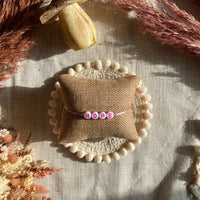 Bracelet octobre rose - quantité limitée