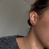 Puces de Noël - (une paire) boucles d’oreilles