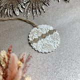 Médaillon rond décoration de Noël