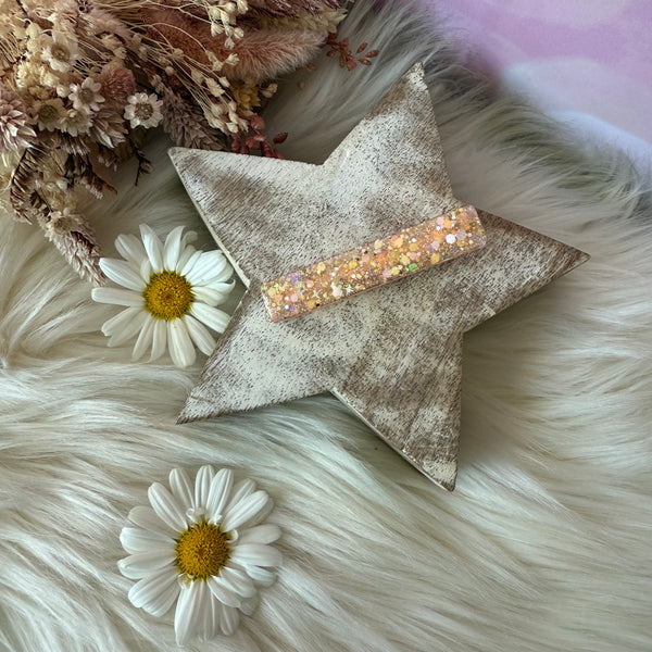Barrette plate - Édition limonade