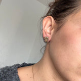 Puces de Noël - (une paire) boucles d’oreilles