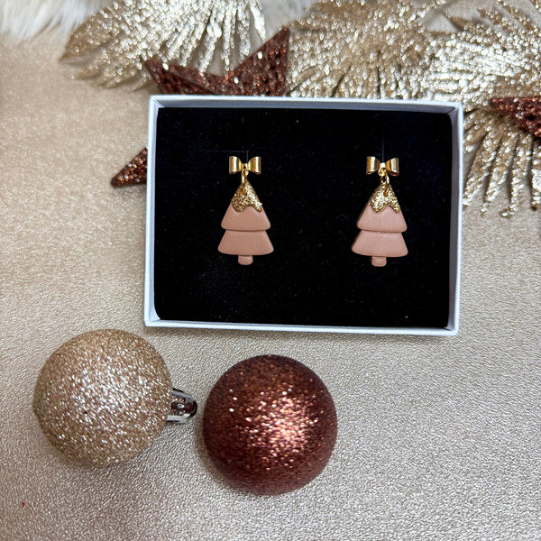 SAPIN noeud - Boucles d'oreilles