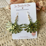 Salsa paillettes - boucles d’oreilles (10 couleurs)