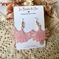 Salsa paillettes - boucles d’oreilles (10 couleurs)