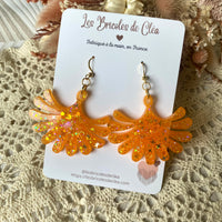 Salsa paillettes - boucles d’oreilles (10 couleurs)