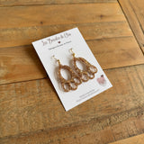 boucles d’oreilles - Paire pattes de lapin