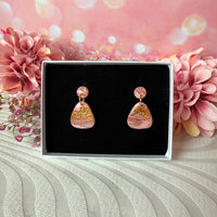 CLARA pink paradise - Boucles d'oreilles