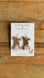(Pré-commandes) boucles d’oreilles - lapins pompons