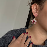 SABLÉS CONFITURE (ETOILE) - Boucles d'oreilles