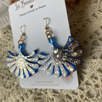 Salsa paillettes - boucles d’oreilles (10 couleurs)