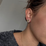 Puces de Noël - (une paire) boucles d’oreilles