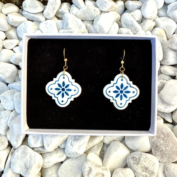 SANTORIN - Boucles d'oreilles
