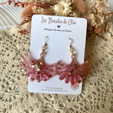 Salsa paillettes - boucles d’oreilles (10 couleurs)