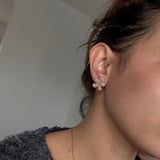 Puces de Noël - (une paire) boucles d’oreilles