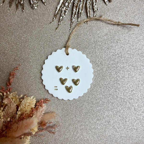 Médaillon annonce grossesse