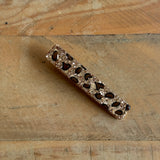 (Pré-commande) barrette plate léopard