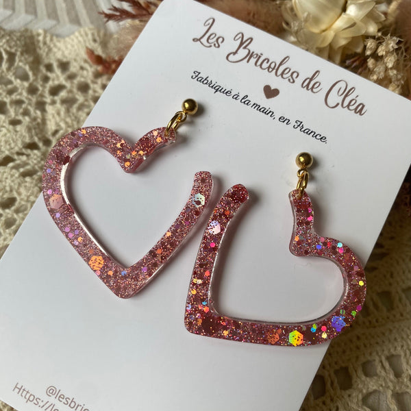 Paire paillettes n°73 - édition PinkLady