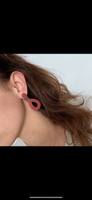 DROPY marron - Boucles d'oreilles
